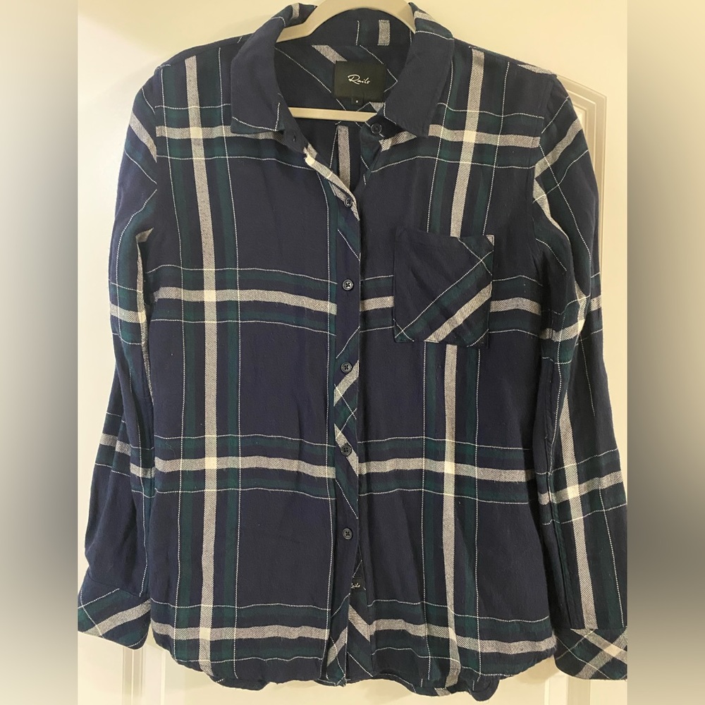 Rails Hunter Plaid Button down - Picture 2 of 7